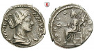 Römische Kaiserzeit, Lucilla, Frau des Lucius Verus, Denar 164-180, ss-vz/ss