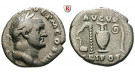 Römische Kaiserzeit, Vespasianus, Denar 71, ss