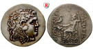 Makedonien, Königreich, Alexander III. der Grosse, Tetradrachme 250-175 v.Chr., ss+/ss