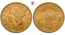 USA, 20 Dollars 1896, 30,15 g fein, ss-vz