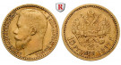Russland, Nikolaus II., 15 Rubel 1897, 11,6 g fein, ss-vz