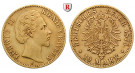 Deutsches Kaiserreich, Bayern, Ludwig II., 10 Mark 1875, D, ss, J. 196