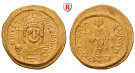 Byzanz, Justinian I., Solidus 527-565, ss+