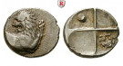 Thrakien, Chersonnesos, Hemidrachme 400-350 v.Chr., ss+