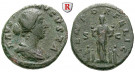 Römische Kaiserzeit, Faustina II., Frau des Marcus Aurelius, As 161-176, ss+