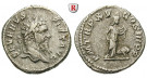 Römische Kaiserzeit, Septimius Severus, Denar 207, ss+