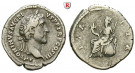 Römische Kaiserzeit, Antoninus Pius, Denar 140-143, ss