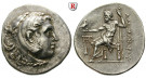 Makedonien, Königreich, Alexander III. der Grosse, Tetradrachme 215-200 v.Chr., ss-vz