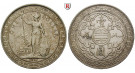 Grossbritannien, Handelsmünzen, Dollar 1911, ss