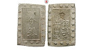 Japan, Tenpo, Bu (Ichi Bu Gin) o.J. (1837-1854), vz