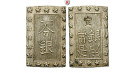 Japan, Tenpo, Bu (Ichi Bu Gin) o.J. (1837-1854), vz