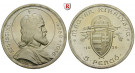 Ungarn, Reichsverweser, 5 Pengö 1938, 16,0 g fein, vz-st