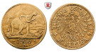 Nebengebiete, Deutsch-Ostafrika, 15 Rupien 1916, Tabora, ss-vz/vz, J. 728a