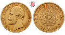 Deutsches Kaiserreich, Braunschweig, Wilhelm, 20 Mark 1875, Portrait / Reichsadler, A, ss-vz, J. 203