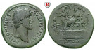 Römische Kaiserzeit, Antoninus Pius, Sesterz um 145, ss-vz/f.ss