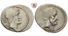 Römische Republik, M. Junius Brutus, Denar 54 v.Chr., ss