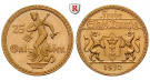 Nebengebiete, Danzig, 25 Gulden 1930, 7,31 g fein, ss-vz/vz+, J. D11