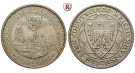 Weimarer Republik, 3 Reichsmark 1931, Magdeburg, A, vz+, J. 347