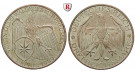 Weimarer Republik, 3 Reichsmark 1929, Waldeck, A, vz-st, J. 337