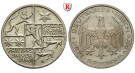 Weimarer Republik, 3 Reichsmark 1927, Uni Marburg, A, vz+, J. 330