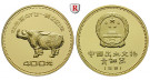 China, Volksrepublik, 400 Yuan 1981, 15,53 g fein, PP