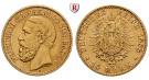Deutsches Kaiserreich, Baden, Friedrich I., 10 Mark 1888, G, ss, J. 186