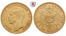 Deutsches Kaiserreich, Hessen, Ernst Ludwig, 20 Mark 1906, A, ss/ss-vz, J. 226