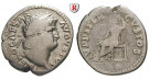 Römische Kaiserzeit, Nero, Denar 64-65, ss+/s