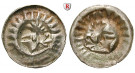 Brandenburg, Markgrafschaft, Friedrich II., Hohlpfennig, vz