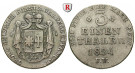 Waldeck, Fürstentum, Georg Heinrich, 1/3 Taler 1824, vz