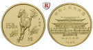 China, Volksrepublik, 150 Yuan 1990, 7,34 g fein, PP