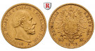 Deutsches Kaiserreich, Mecklenburg-Schwerin, Friedrich Franz II., 20 Mark 1872, A, ss+, J. 230
