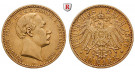 Deutsches Kaiserreich, Mecklenburg-Schwerin, Friedrich Franz III., 10 Mark 1890, A, ss/ss-vz, J. 232
