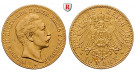 Deutsches Kaiserreich, Preussen, Wilhelm II., 10 Mark 1895, A, ss/ss-vz, J. 251