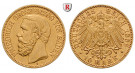 Deutsches Kaiserreich, Baden, Friedrich I., 10 Mark 1896, G, ss-vz/vz, J. 188
