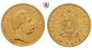 Deutsches Kaiserreich, Hessen, Ludwig III., 10 Mark 1877, H, ss/ss-vz, J. 216