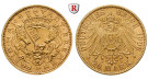 Deutsches Kaiserreich, Bremen, 20 Mark 1906, J, vz-st, J. 205