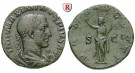 Römische Kaiserzeit, Maximinus I., Sesterz 235-236, ss-vz