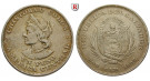 El Salvador, Republik, Peso 1908, 22,36 g fein, ss