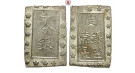 Japan, Tenpo, Bu (Ichi Bu Gin) o.J. (1837-1854), vz