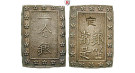 Japan, Tenpo, Bu (Ichi Bu Gin) o.J. (1837-1854), ss-vz