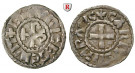 Karolinger, Karl der Kahle, Denar o.J., ss+
