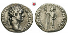 Römische Kaiserzeit, Domitianus, Denar Sept. 92 - Sept. 93, ss+