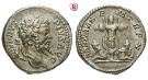 Römische Kaiserzeit, Septimius Severus, Denar 201, vz/vz-st