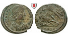Römische Kaiserzeit, Constantius II., Bronze 351-355, ss+