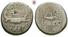 Römische Republik, Marcus Antonius, Denar 32-31 v.Chr., ss