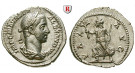 Römische Kaiserzeit, Severus Alexander, Denar 222-228, f.st