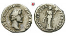Römische Kaiserzeit, Antoninus Pius, Denar 138, ss