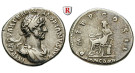 Römische Kaiserzeit, Hadrianus, Denar 118, ss+