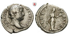 Römische Kaiserzeit, Hadrianus, Denar 136, ss+